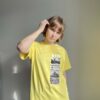 жовта футболка з принтом Київ
